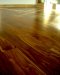 Blacknut flooring in dining area