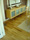 Hardwood flooring in dining area